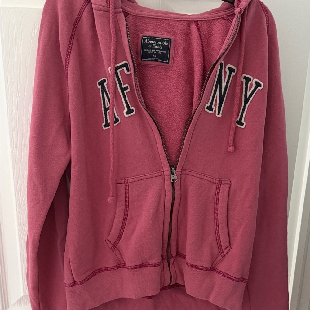 Abercrombie & Fitch Rose Zip-Up Jacket
